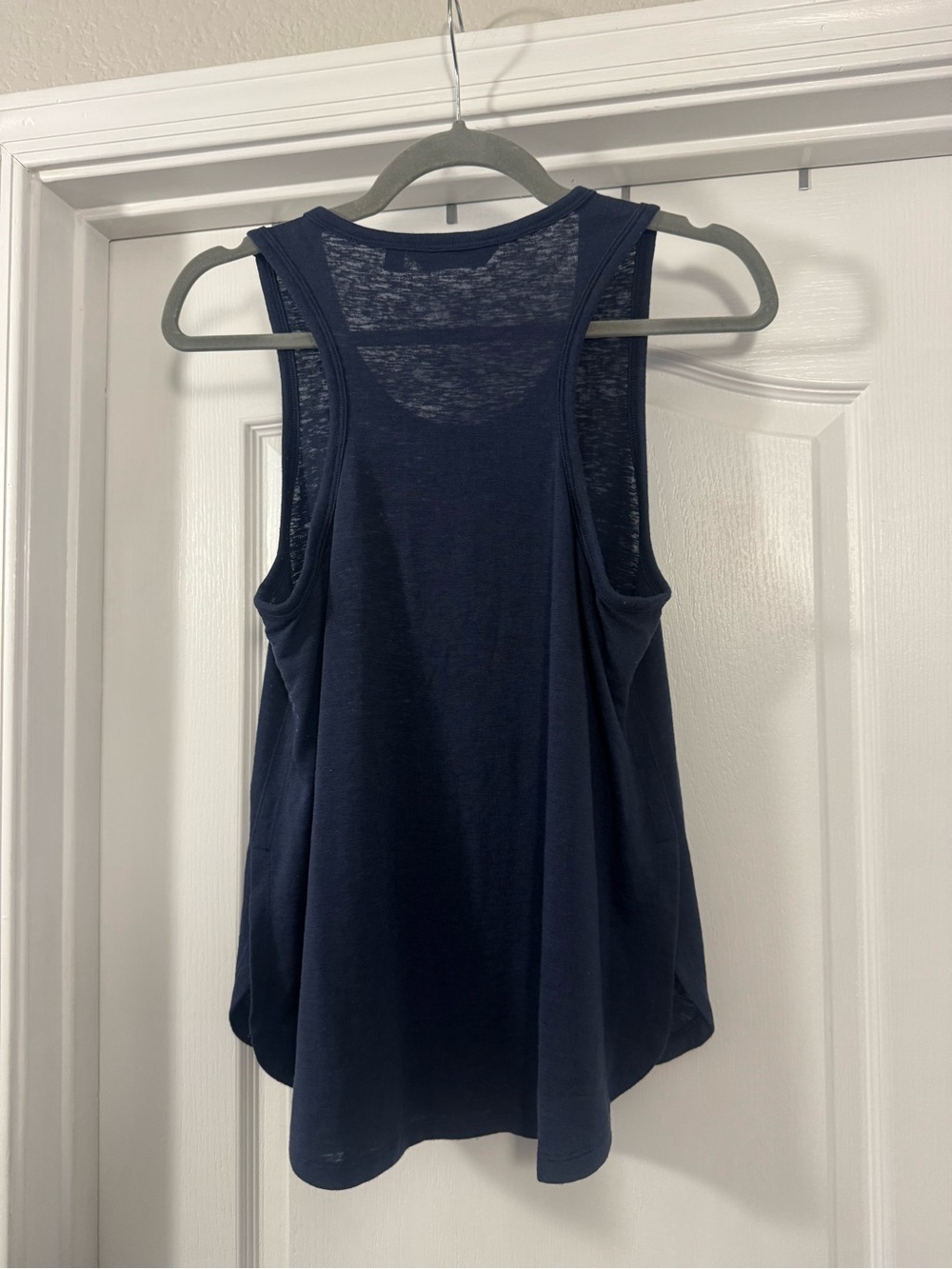 Athleta Navy Blue Scoop Neck Performance Tank - Picture 7 of 7